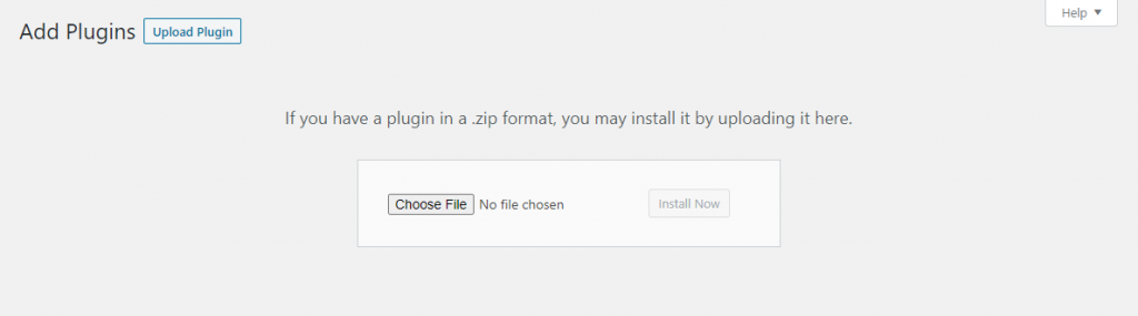 How to install a WordPress plugin through upload