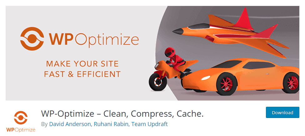 WP-Optimize - Clean, Compress, Cache